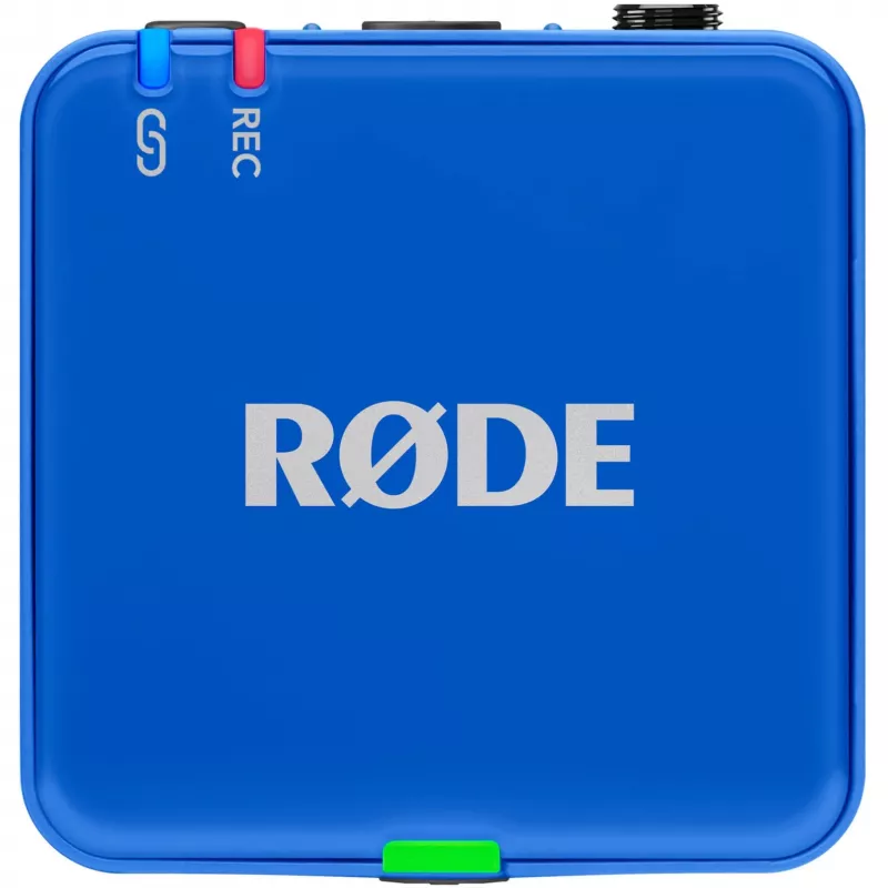 Microphone Rode Wireless Go III blue — compact wireless lavalier system