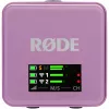 Wireless lavalier microphone Rode Wireless Go III liliowy 2.4 GHz compact design