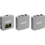 Wireless microphone Rode Wireless GO III gray — compact design, built-in battery