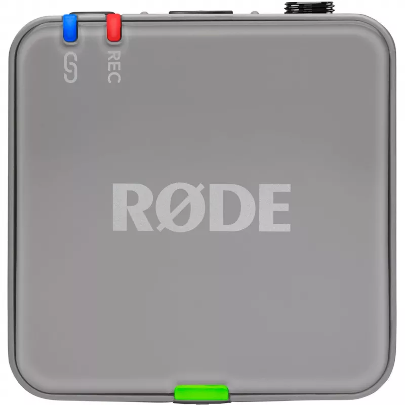 Wireless microphone Rode Wireless GO III gray — compact design, built-in battery