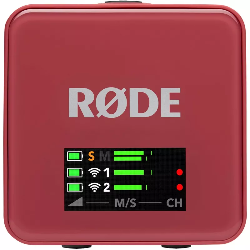 Wireless microphone Rode Wireless Go III Pink — compact 2.4 GHz transmission, model WIGOGEN3ROS
