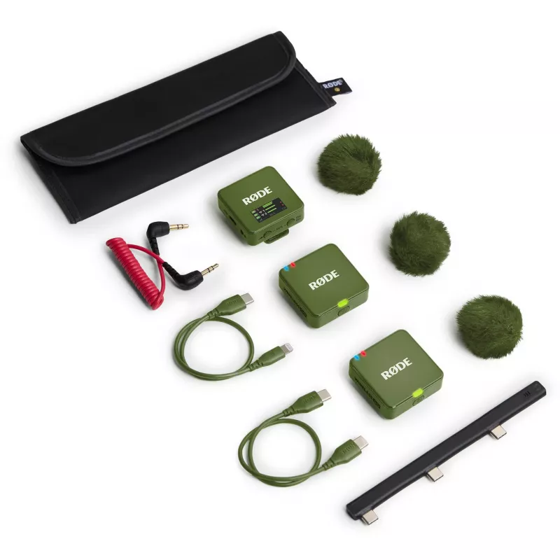 Microphone Rode Wireless Go III dark green