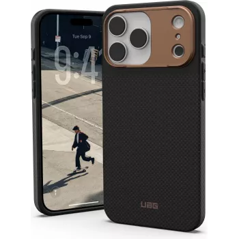 UAG Urban Armor Gear FIBR ARMR MagSafe Case | Apple iPhone 17 Pro Max | kevlar graphite/bronze | 114554113985 (114554113985)