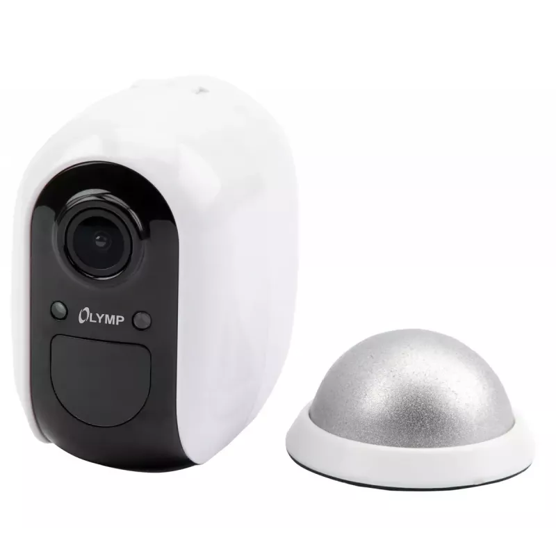 IP security camera Olympia OC 1000 – indoor & outdoor, 1920x1080, 120° FOV, wireless, wall mount, IP54