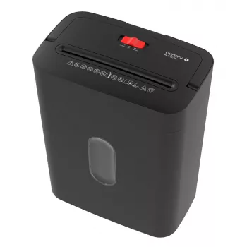 Paper shredder Olympia PS 53 CC Pro — cross shredding, 15 L basket, 68 dB, black