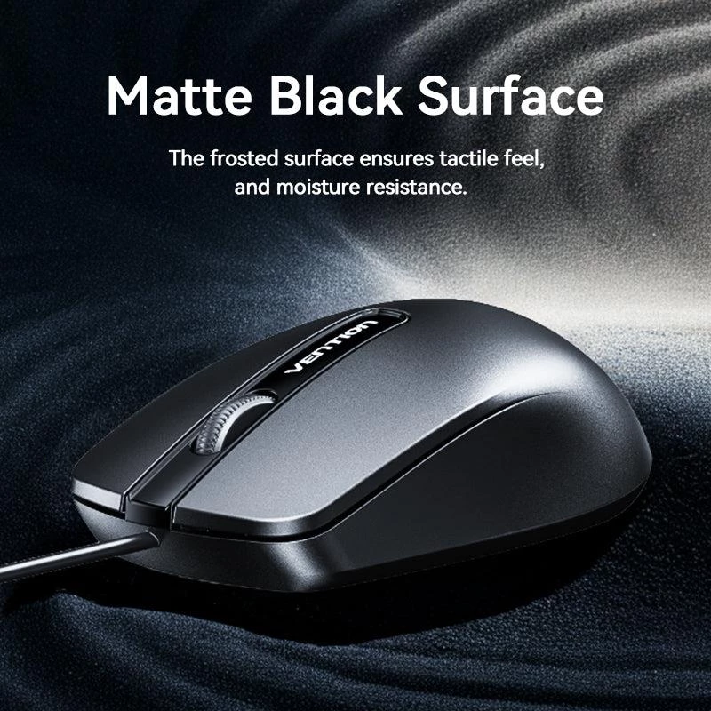 Mouse USB Optical BLACK/KTABG Vention