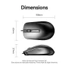 Mouse USB Optical BLACK/KTABG Vention