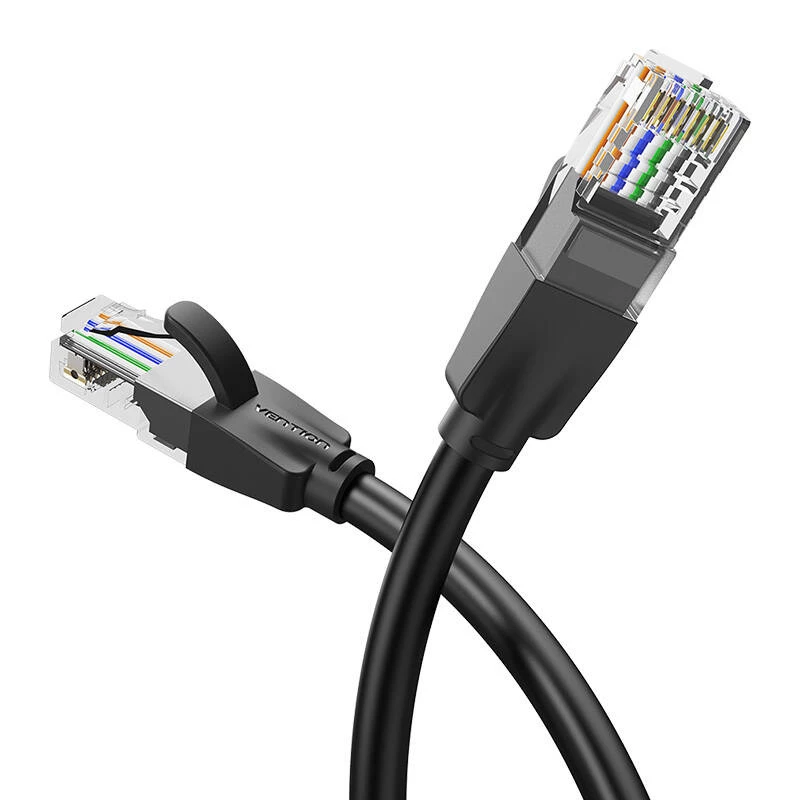 Cable network UTP CAT6 Vention IBEBG RJ45 Ethernet 1000Mbps 1,5m Black