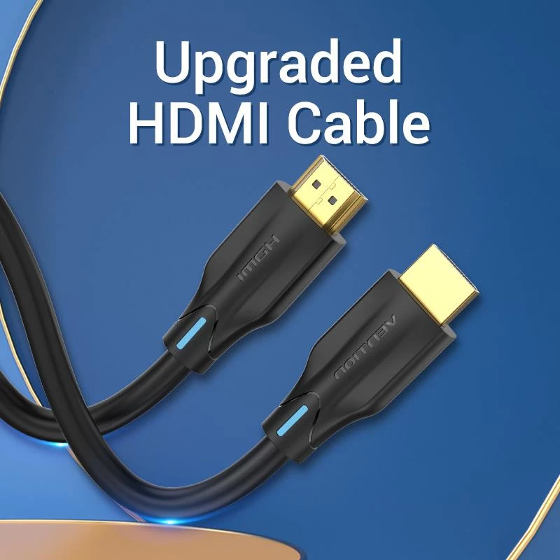 Cable HDMI 8K/1M Black Aanbf Vention