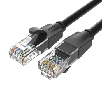 Network Cable UTP CAT6 Vention IBEBK RJ45 Ethernet 1000Mbps 8m (black)