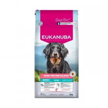EUKANUBA Special Care Mono-Protein Adult Salmon dry dog food 12 kg