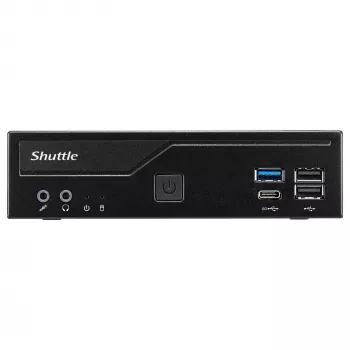 Shuttle Barebone slim DH610V2 Intel/DDR5/black - Barebone - Intel Socket 1700 (Core i)