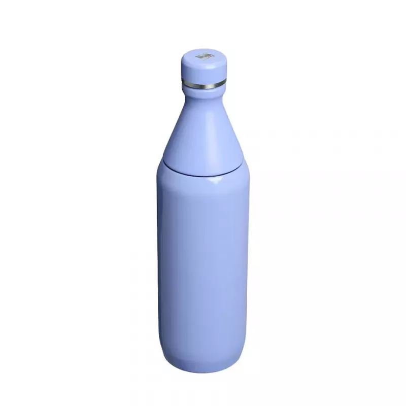 Thermos bottle STANLEY All Day Slim 0.6L — stainless vacuum insulated, hydrangea blue