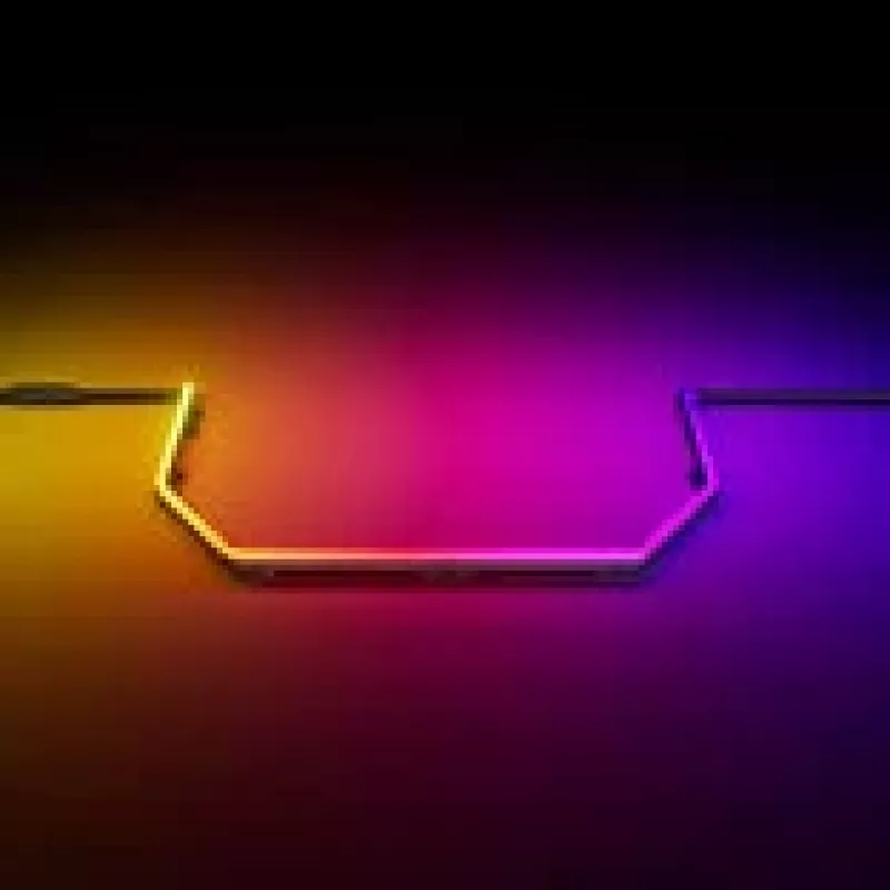 LED strip HYTE Noodle LN70 ARGB 70 cm, Black