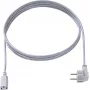 Power cable Bachmann 356.908, C13 coupler to mains plug, 1.5 m, grey