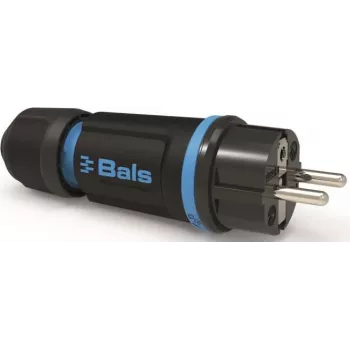 Bals Grounded Plug-Plug 16A 7370-1 250V IP54 1 (7370-1)