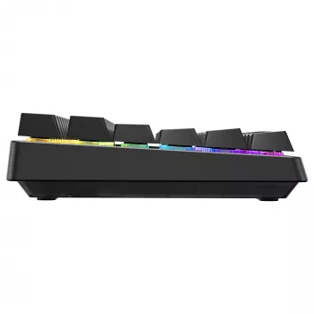 Wireless Gaming Keyboard Cherry XTRFY K33 Compact 75% QWERTZ German USB + RF + Bluetooth RGB Black