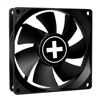 Fan XILENCE Performance C Series 80x80x25mm, model XPF80.B, 80 mm axial cooling fan, 3-pin