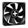 Fan XILENCE Performance C Series 80x80x25mm, model XPF80.B, 80 mm axial cooling fan, 3-pin