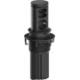 Power strip Bachmann ELEVATOR2 BM0020498 with 1x CEE7/3 and 2x Euro sockets, RAL9005, 2.0 m cable
