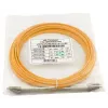 Fibre optic duplex cable BlueOptics CAB-MMF50-LC-LC-3-BO OM2 multimode LC to LC 3 m Orange