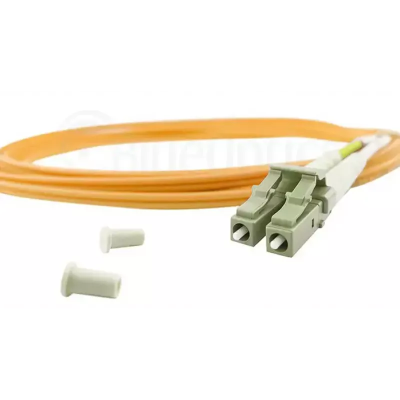 Fibre optic duplex cable BlueOptics CAB-MMF50-LC-LC-3-BO OM2 multimode LC to LC 3 m Orange