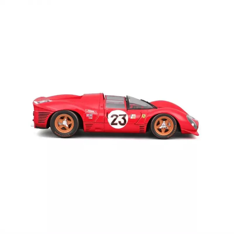 Supercar model Bburago Ferrari 330 P4 Daytona, preassembled 1:24 scale