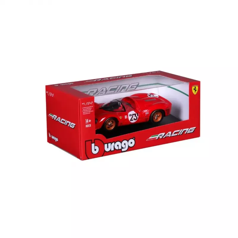 Supercar model Bburago Ferrari 330 P4 Daytona, preassembled 1:24 scale