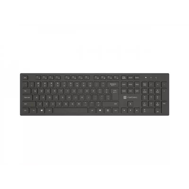 Keyboard NATEC HERRING Wireless 2.4 GHz Slim US layout
