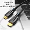 Cable HDMI 8K/3M Black Aanbi Vention