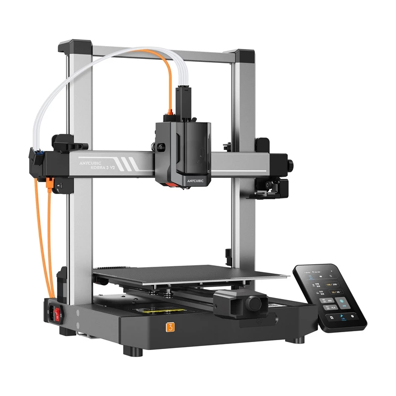 3D printer AnyCubic Kobra 3 V2 Combo K3VC-IP-O — build volume 300×300×350 mm