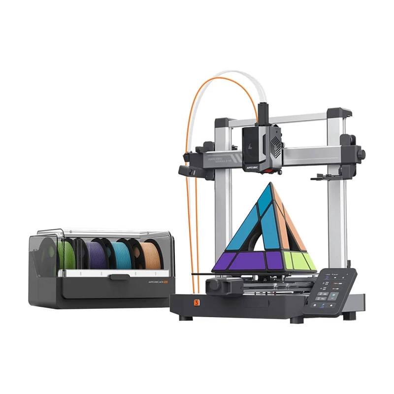 3D printer AnyCubic Kobra 3 V2 Combo K3VC-IP-O — build volume 300×300×350 mm