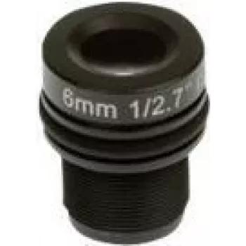 Lens accessory for AXIS security cameras — M12 mount 6 mm f/1.9 (pack of 4) — model 01960-001