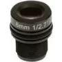 Lens accessory for AXIS security cameras — M12 mount 6 mm f/1.9 (pack of 4) — model 01960-001