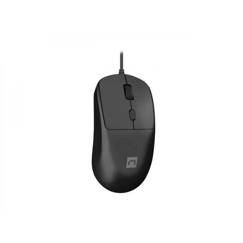 NATEC Hawk 2 wired laser mouse, black, up to 2400 DPI