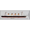 Building Set Cobi R.M.S. Titanic model kit, 848 pieces, collectible ship model