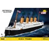 Building Set Cobi R.M.S. Titanic model kit, 848 pieces, collectible ship model