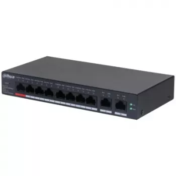 Switch DAHUA CS4010-8GT-110 PoE 10-port, 8 PoE ports