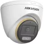 Dome IP security camera Hikvision DS-2CE72DF3T-LFS (ColorVu, 2.8 mm, 1920x1080) for ceiling, indoor/outdoor