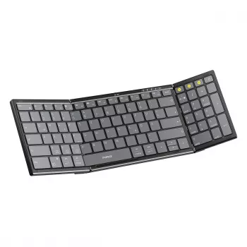 Wireless Bluetooth Full-size Keyboard Inateck N0135 Black — QWERTZ, Scissor Switches