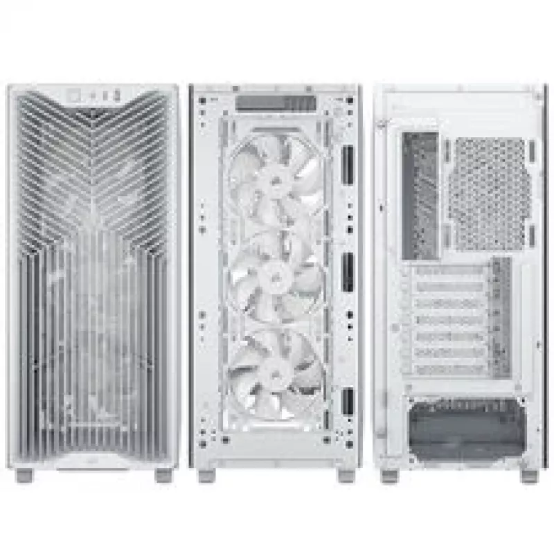 Corsair 3200D RS PC-Enclosure, Midi-Tower, ATX, Tempered Glass - White