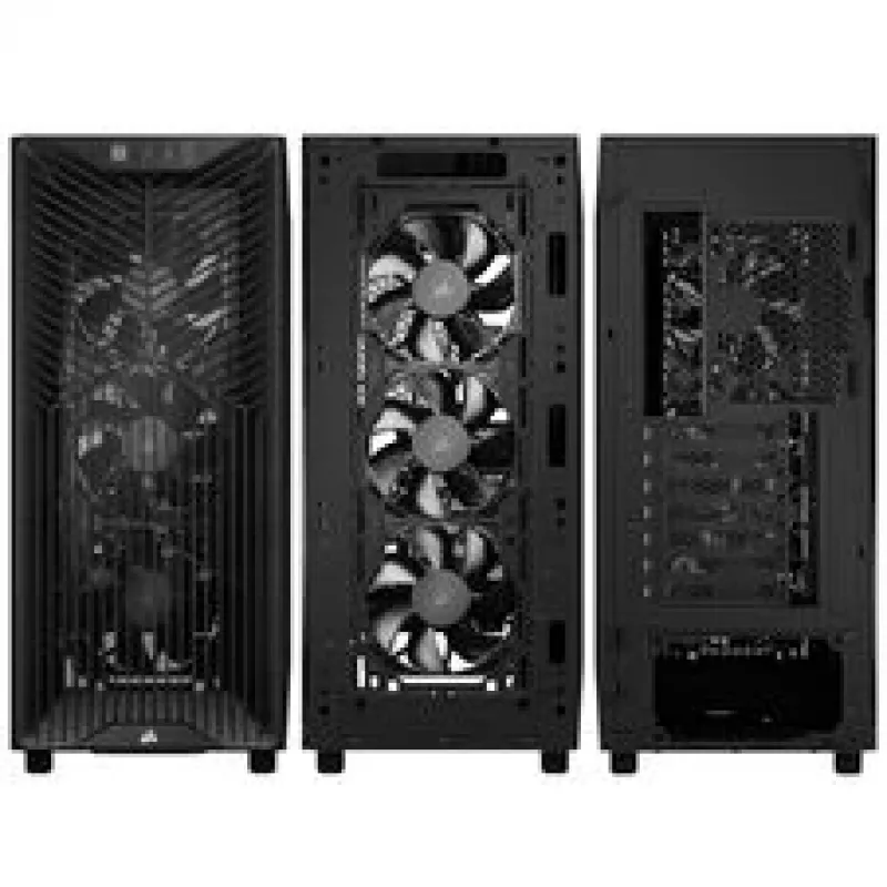 Corsair 3200D RS PC-Enclosure, Midi-Tower, ATX, Tempered Glass - Grey
