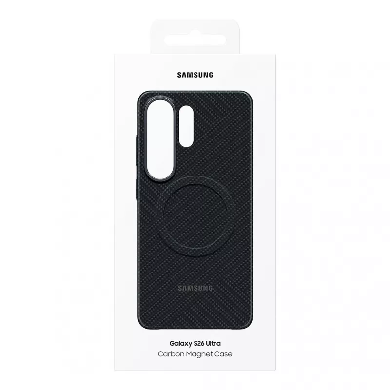 SAMSUNG Carbon Magnet Case for Galaxy S26 Ultra Black (EF-KS948SNEGWW)
