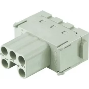 Industrial rectangular connector Han 5 Mod bu-ES 16A by Harting, model 09 14 005 2716