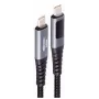 USB-C to USB-C cable ShiverPeaks BS14-59035 USB 2.0 0.5 m, gold-plated contacts, magnetically shielded, Black/Grey