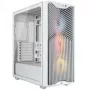 Corsair 3200D RS ARGB PC-Enclosure, Midi-Tower, ATX, Tempered Glass - White