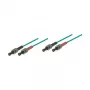 Patch Cable LWL Duplex OM3 (Multimode, 50/125) ST/ST, LSZH, 2m, Good Connections®