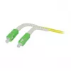 Synergy 21 LWL-1-Faser-Patchk. 3mtr.SC(APC)-SC(APC) - 9/125u - OS2 - G657A2 - AD=2mm - flexible Knickschutztülle (S215714)