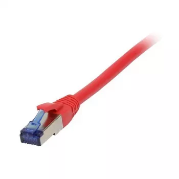 Synergy21 Patch Cable RJ45, CAT6A 500Mhz, 1,5m, Red, S-STP(S/FTP), TPE/LSZH(Superflex), AWG26,