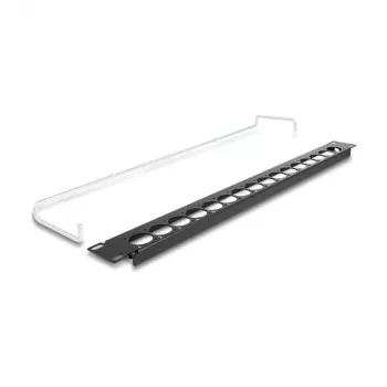 Patch Panel DeLOCK 19 inch D-Type 16 Port 1U Black Model 67058